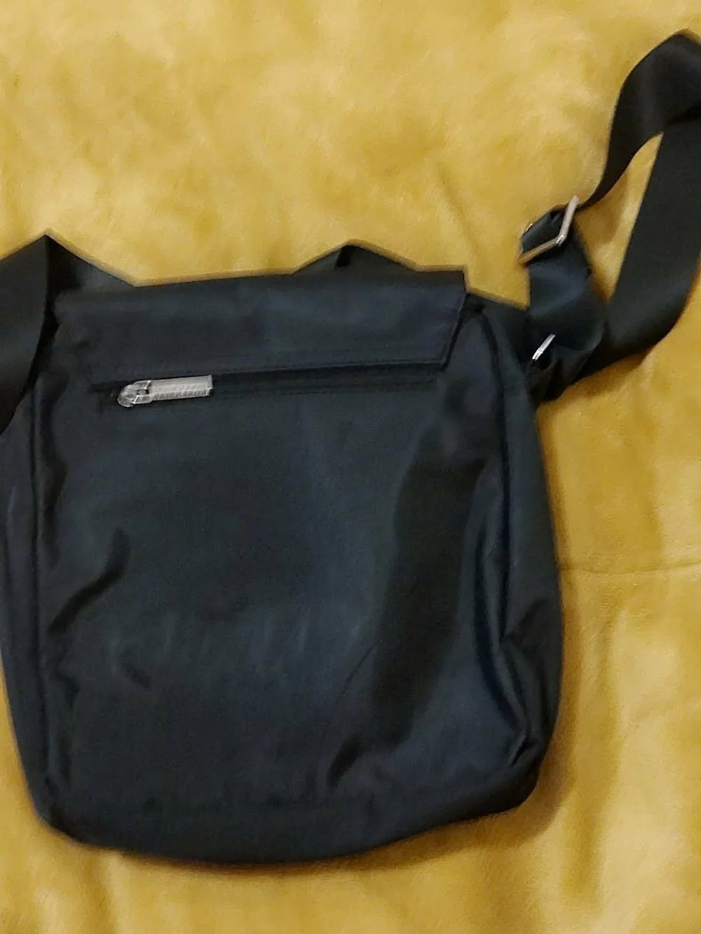 Black Men's Messenger Shoulder Bag